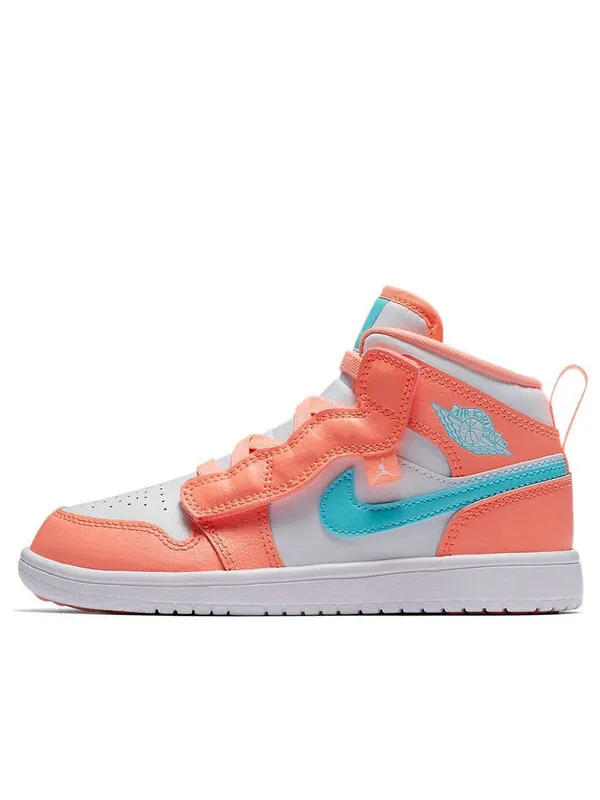 Кроссовки 1 средние альт Air Jordan — изображение 1 из 4, белый/оранжевый