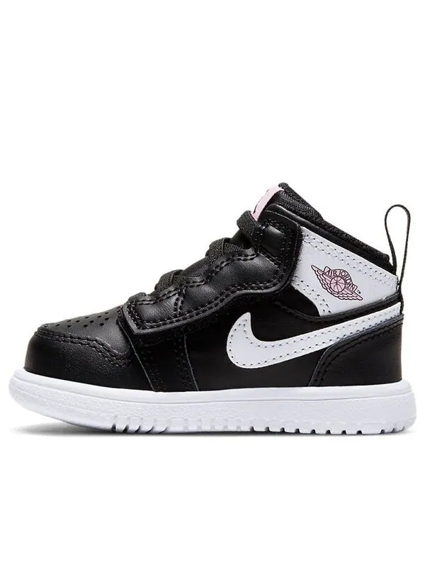 Кроссовки 1 средние альт Air Jordan — изображение 1 из 4, черный/белый/розовый