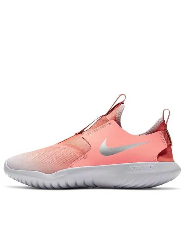 Кроссовки flex runner Nike — изображение 1 из 4, белый/оранжевый