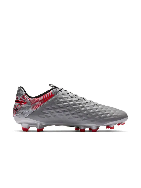 Кроссовки tiempo legend 8 академия mg Nike — изображение 2 из 4, серый/оранжевый