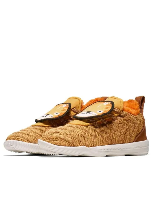 Кроссовки lebron 16 'little big cats' Nike — изображение 4 из 4, желтый/белый