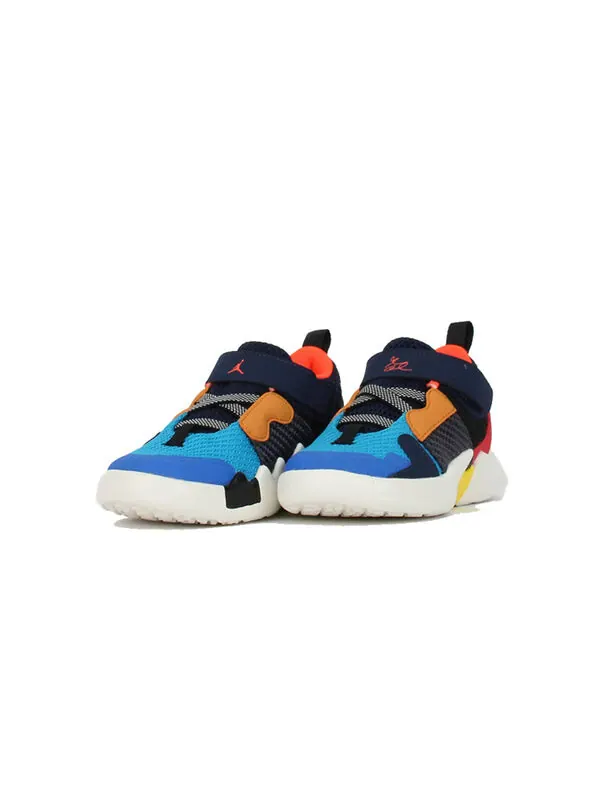 Кроссовки почему бы не zer0.2 Air Jordan — изображение 3 из 4, синий/белый/красный