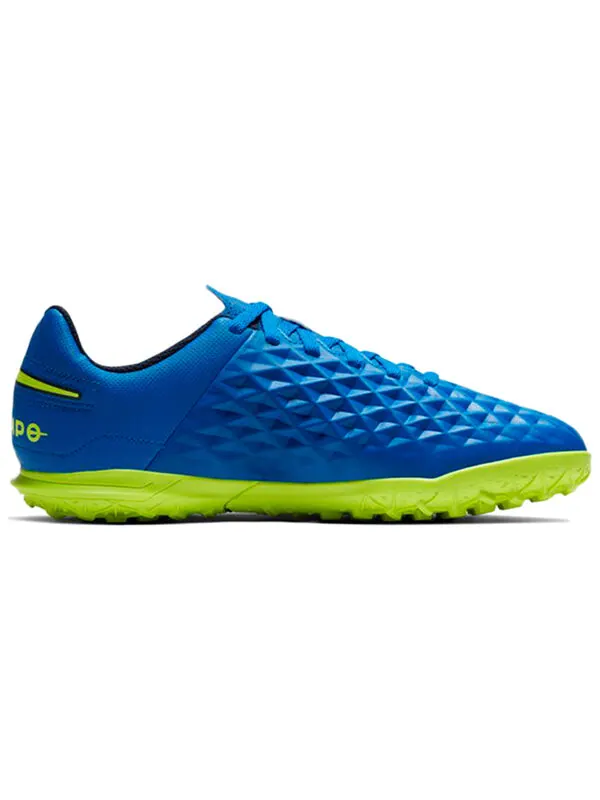 Кроссовки jr legend 8 club tf turf 'soar volt midnight navy' Nike — изображение 2 из 4, темно-синий