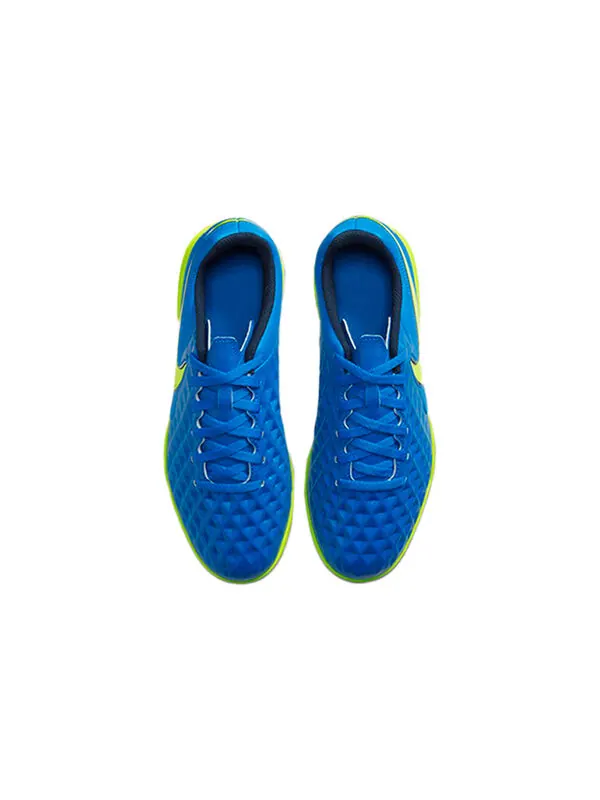 Кроссовки jr legend 8 club tf turf 'soar volt midnight navy' Nike — изображение 4 из 4, темно-синий