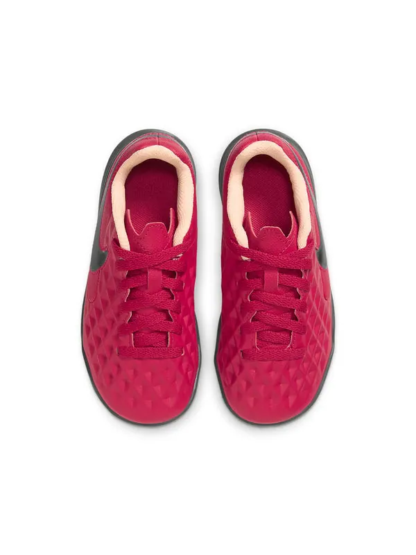 Кроссовки jr. legend 8 club tf turf 'red black' Nike — изображение 2 из 4, красный/черный
