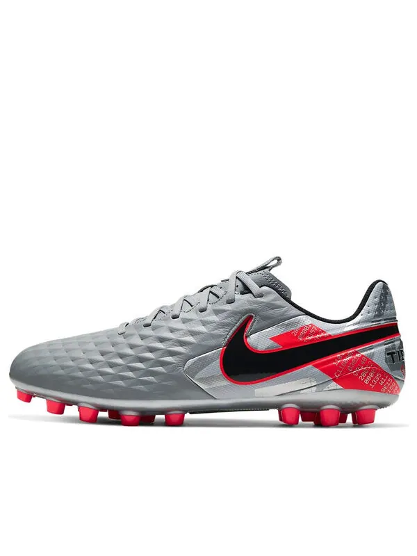 Кроссовки legend 8 academy ag искусственный Nike — изображение 1 из 4, серый/красный