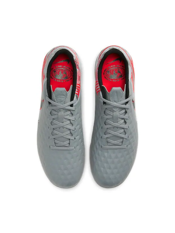Кроссовки legend 8 academy ag искусственный Nike — изображение 2 из 4, серый/красный