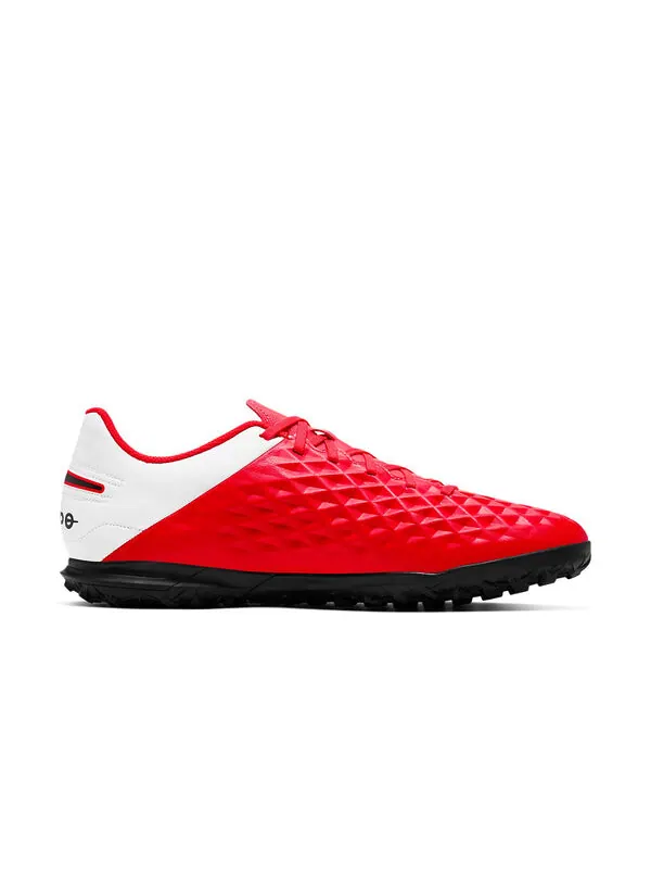 Кроссовки jr. legend 8 club tf turf Nike — изображение 2 из 4, белый/красный