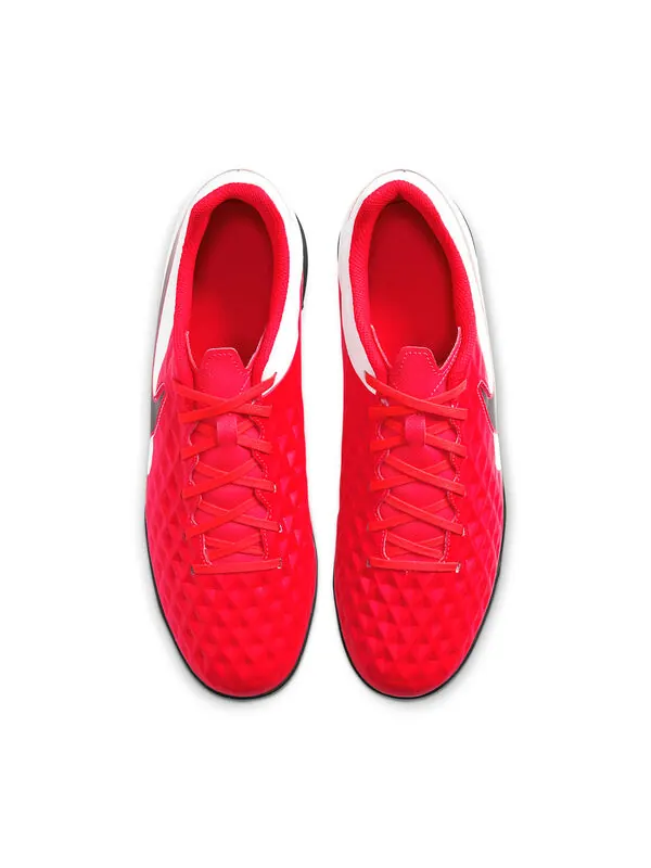 Кроссовки jr. legend 8 club tf turf Nike — изображение 4 из 4, белый/красный