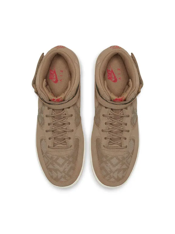 Кроссовки air force 1 mid 07 премиум Nike — изображение 4 из 4, коричнево-красный