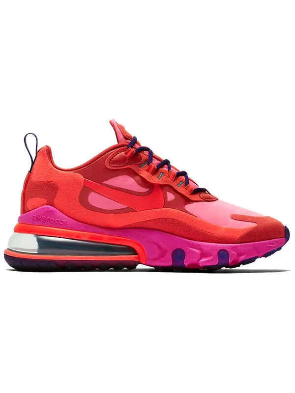 Кроссовки air max 270 react Nike — изображение 2 из 4, розовый/красный