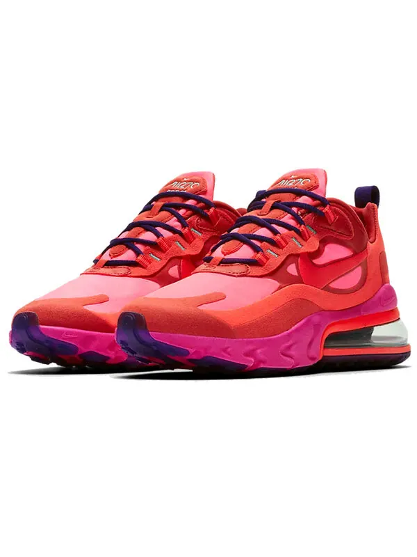 Кроссовки air max 270 react Nike — изображение 3 из 4, розовый/красный
