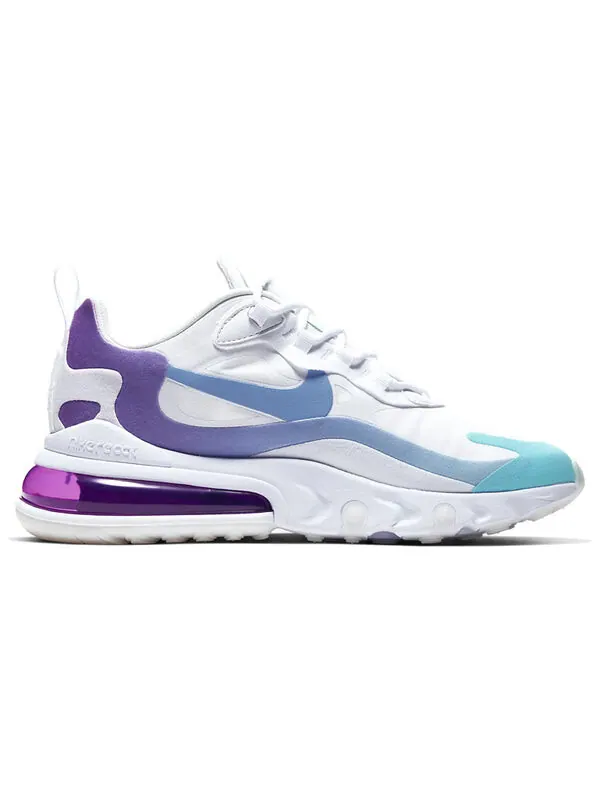 Кроссовки air max 270 react Nike — изображение 2 из 4, синий/фиолетовый/белый