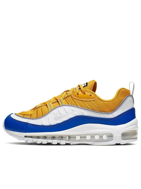Кроссовки air max 98 se Nike — изображение 1 из 4, синий/желтый/белый