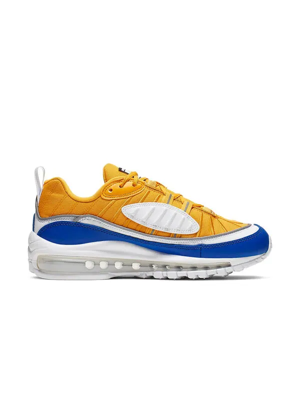 Кроссовки air max 98 se Nike — изображение 2 из 4, синий/желтый/белый