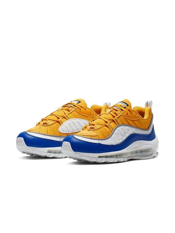Кроссовки air max 98 se Nike — изображение 3 из 4, синий/желтый/белый