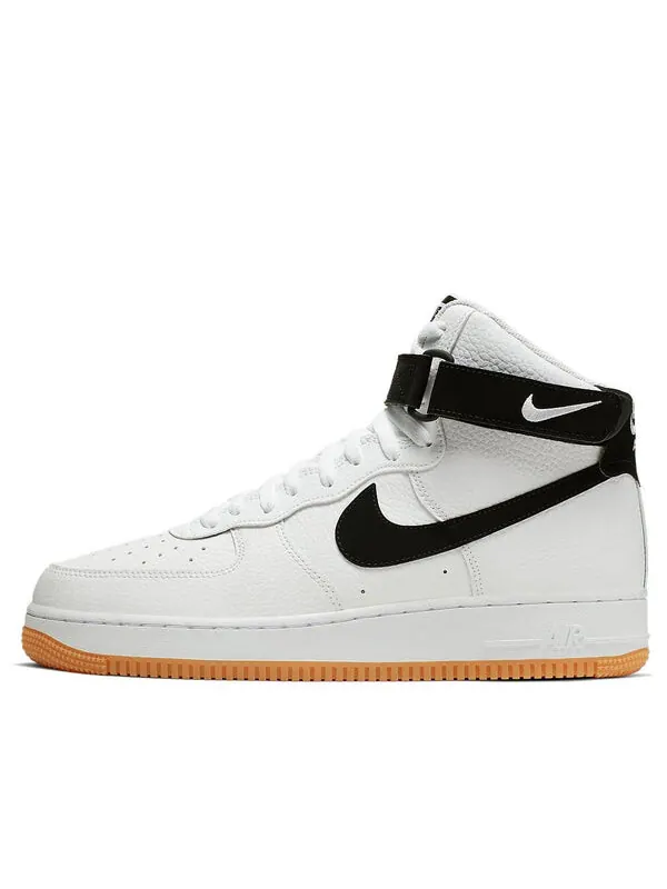 Кроссовки air force 1 high '07 'white gum' Nike — изображение 1 из 4, белый/черный