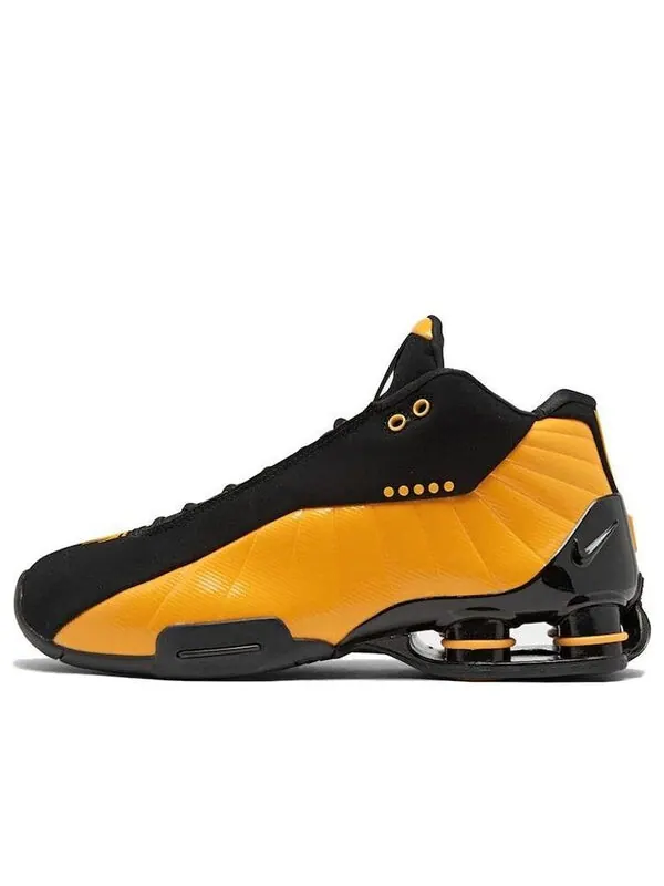 Кроссовки Shox BB4 Nike — изображение 1 из 4, черный/золотистый