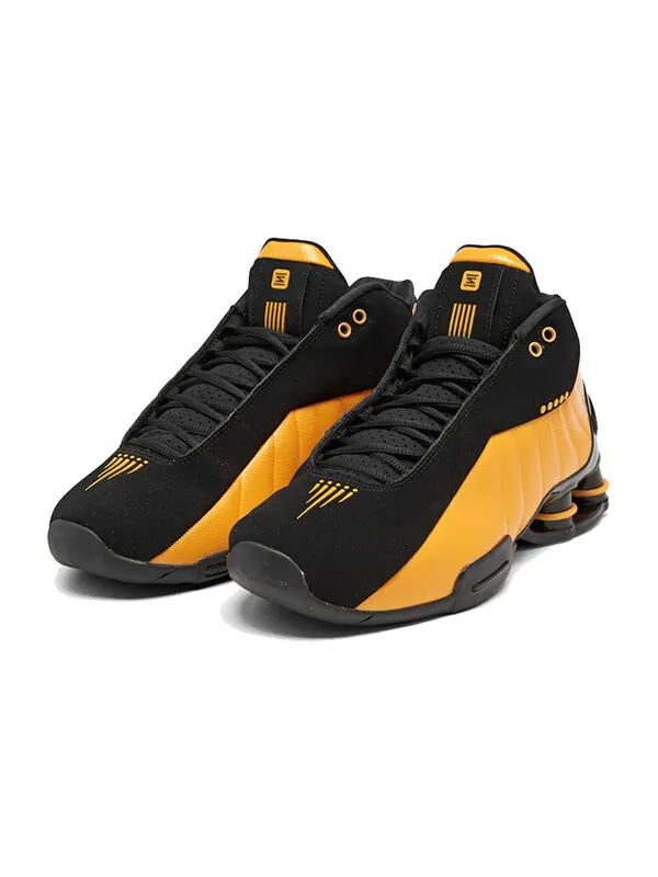 Кроссовки Shox BB4 Nike — изображение 2 из 4, черный/золотистый