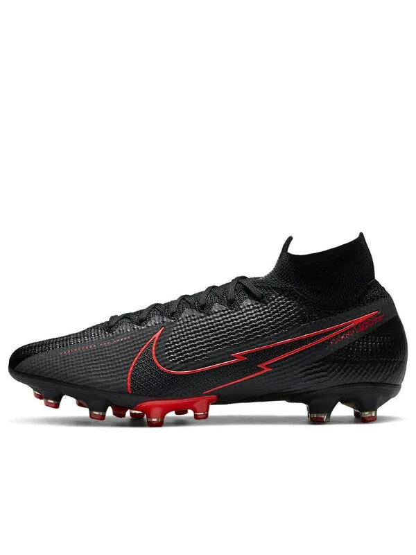 Кроссовки mercurial superfly 7 elite ag pro 'black chile red' Nike — изображение 1 из 4, черный/серый/красный