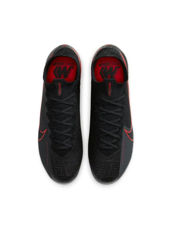 Кроссовки mercurial superfly 7 elite ag pro 'black chile red' Nike — изображение 2 из 4, черный/серый/красный
