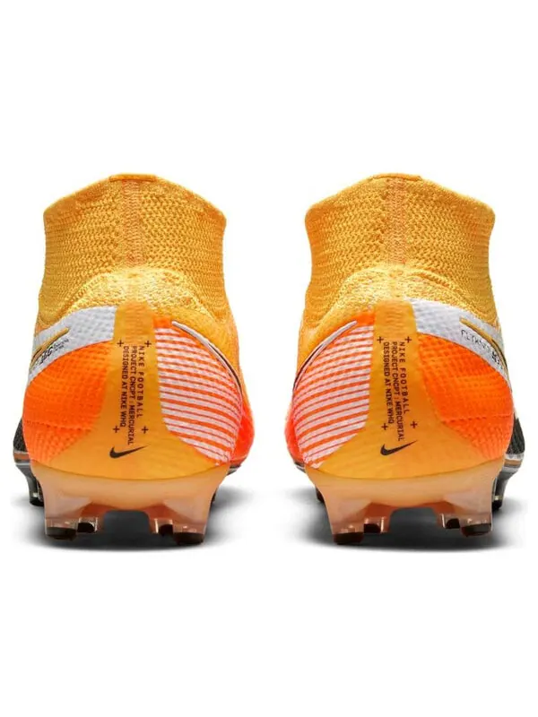 Кроссовки mercurial superfly 7 elite ag-pro 'white orange' Nike — изображение 3 из 4, белый/оранжевый