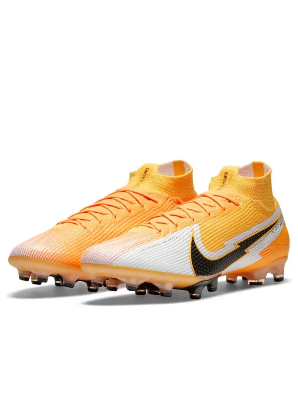 Кроссовки mercurial superfly 7 elite ag-pro 'white orange' Nike — изображение 4 из 4, белый/оранжевый