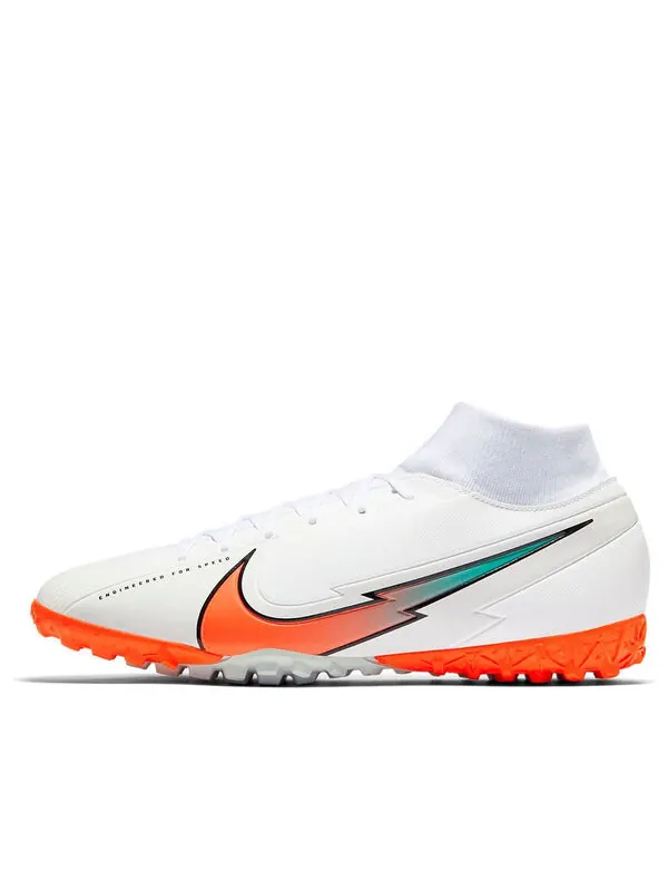 Кроссовки mercurial superfly 7 академия tf Nike — изображение 1 из 4, белый/оранжевый