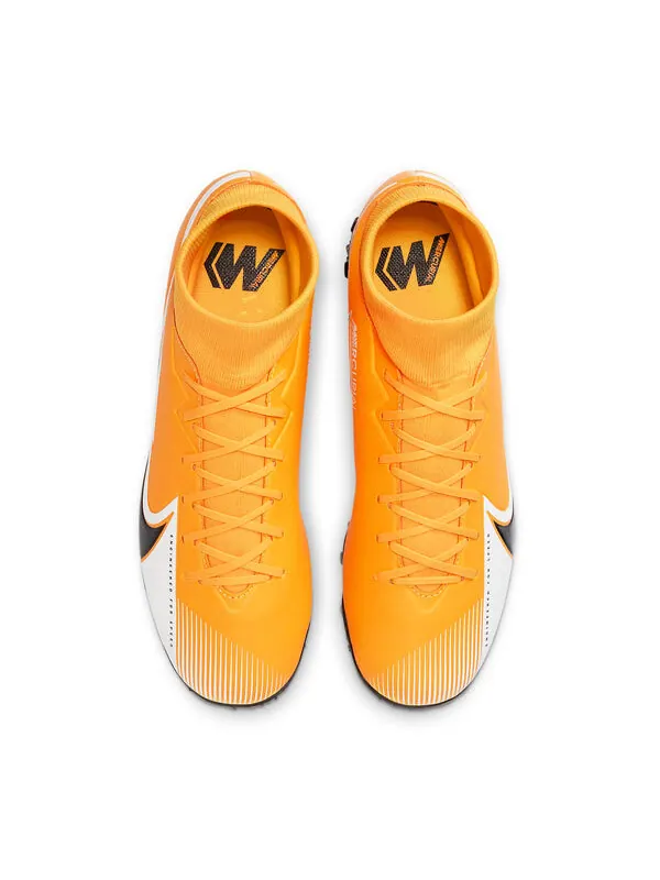 Кроссовки mercurial superfly 7 academy tf turf Nike — изображение 2 из 4, черный/желтый