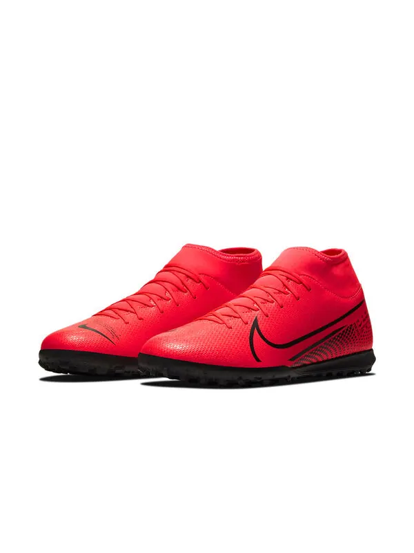 Кроссовки mercurial superfly 7 club tf turf Nike — изображение 3 из 4, красный/черный