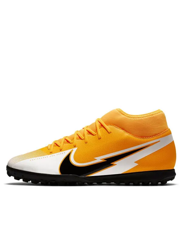 Кроссовки mercurial superfly 7 club tf turf Nike — изображение 1 из 4, черный/желтый