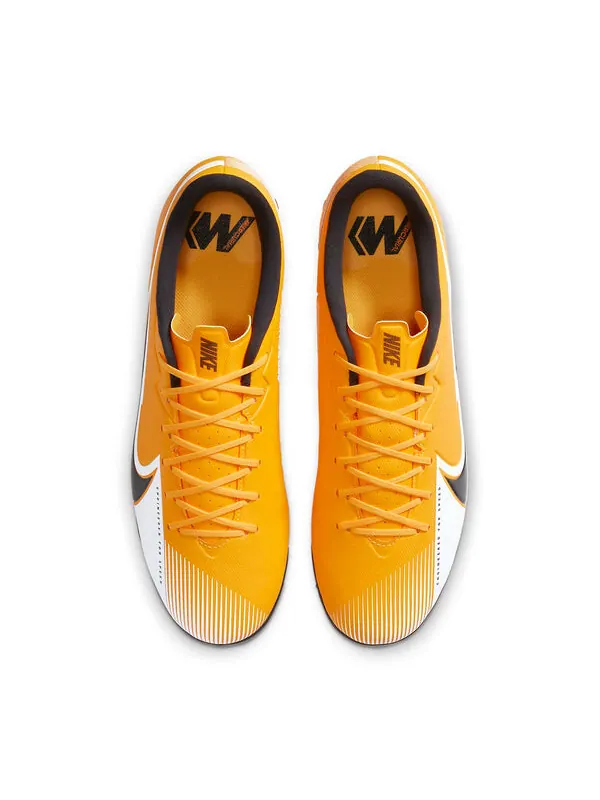 Кроссовки vapor 13 академия tf turf Nike — изображение 4 из 4, белый/желтый