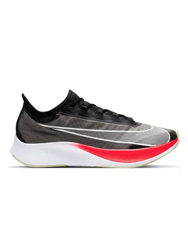 Кроссовки зум флай 3 Nike — изображение 2 из 4, черный/белый--оливковый