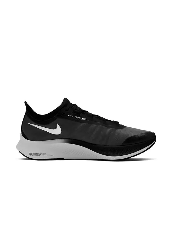 Кроссовки зум флай 3 Nike — изображение 2 из 3, черный/белый