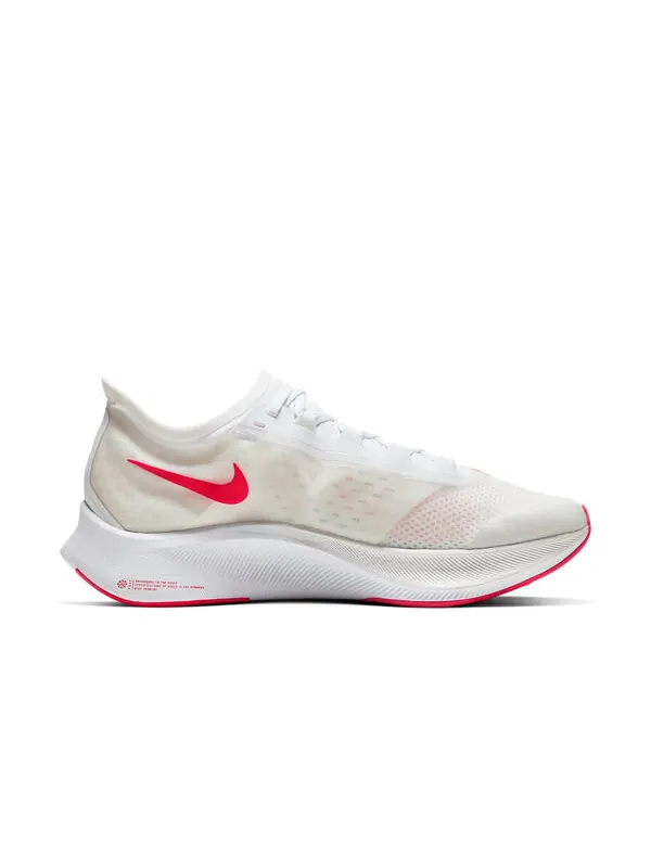 Кроссовки зум флай 3 Nike — изображение 2 из 4, белый