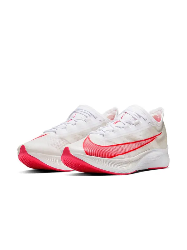 Кроссовки зум флай 3 Nike — изображение 3 из 4, белый
