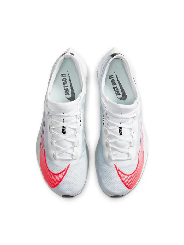 Кроссовки зум флай 3 Nike — изображение 4 из 4, белый/розовый