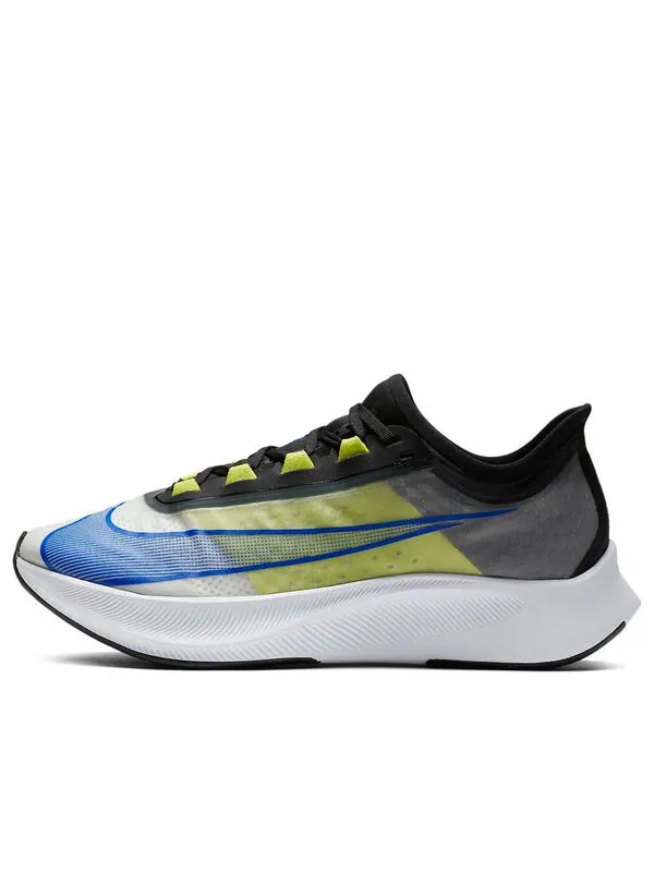 Кроссовки зум флай 3 Nike — изображение 1 из 4, черный/синий/желтый