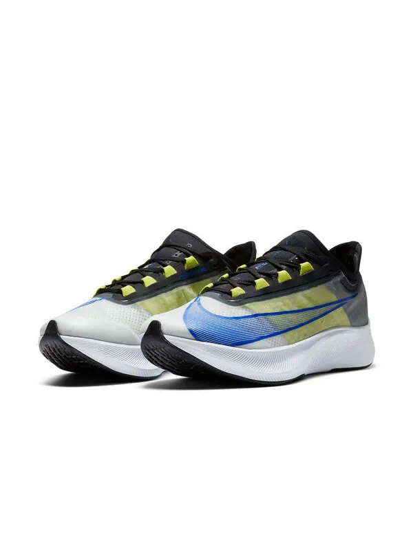 Кроссовки зум флай 3 Nike — изображение 3 из 4, черный/синий/желтый