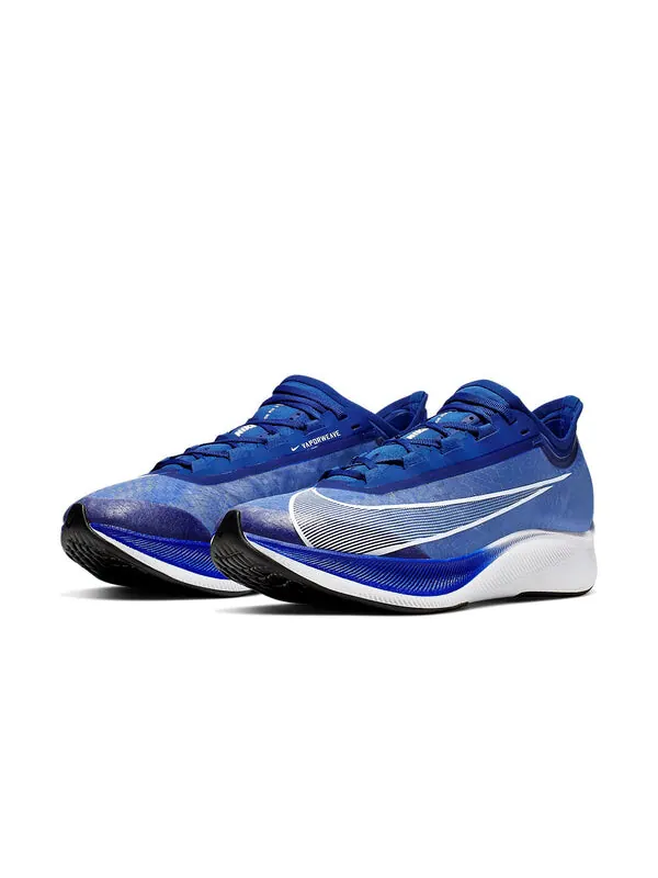 Кроссовки зум флай 3 Nike — изображение 3 из 4, синий/белый