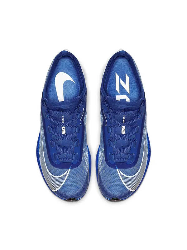 Кроссовки зум флай 3 Nike — изображение 4 из 4, синий/белый
