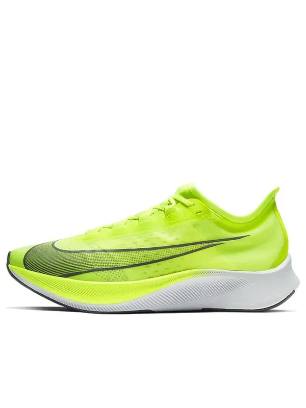 Кроссовки zoom fly 3 'volt' Nike — изображение 1 из 4, серый-белый