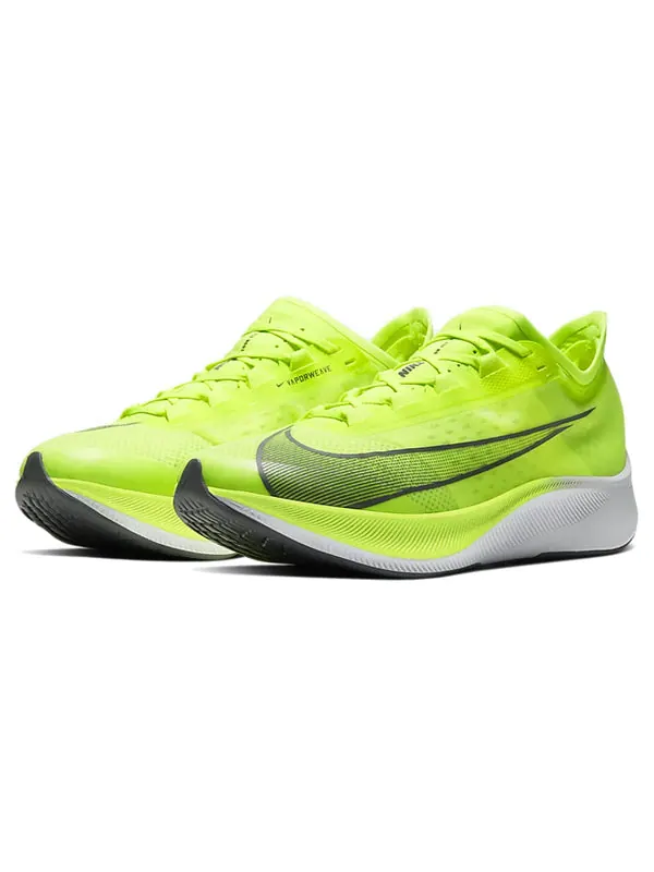 Кроссовки zoom fly 3 'volt' Nike — изображение 3 из 4, серый-белый