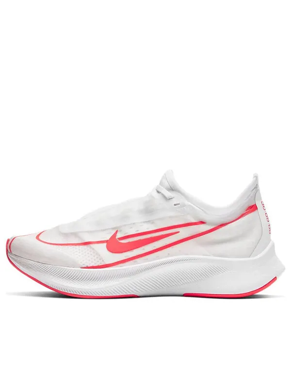 Кроссовки зум флай 3 Nike — изображение 1 из 4, белый/красный