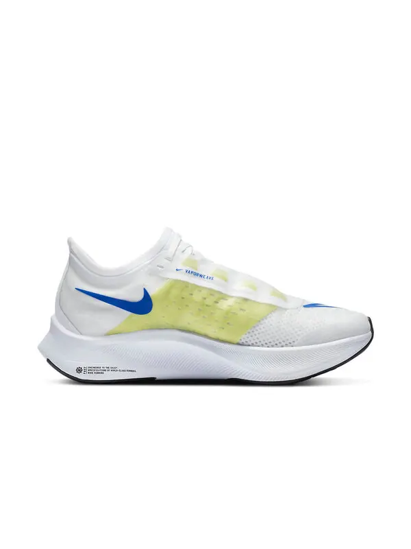 Кроссовки зум флай 3 Nike — изображение 2 из 4, белый/синий/желтый