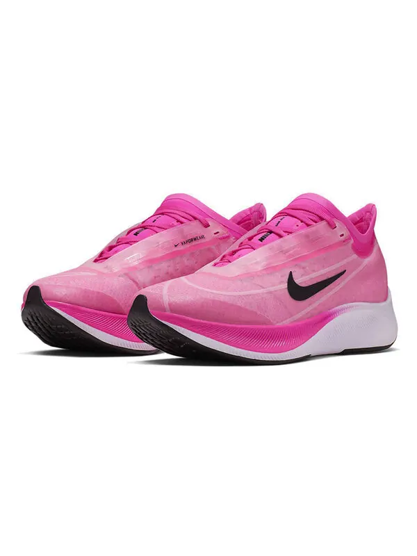Кроссовки зум флай 3 Nike — изображение 3 из 4, розовый