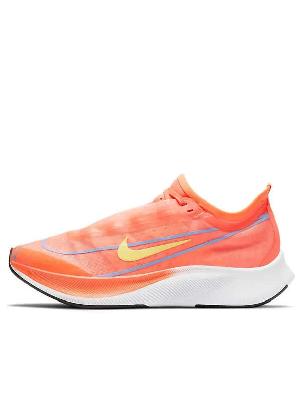 Кроссовки зум флай 3 Nike — изображение 1 из 4, синий/оранжевый