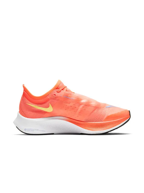 Кроссовки зум флай 3 Nike — изображение 2 из 4, синий/оранжевый