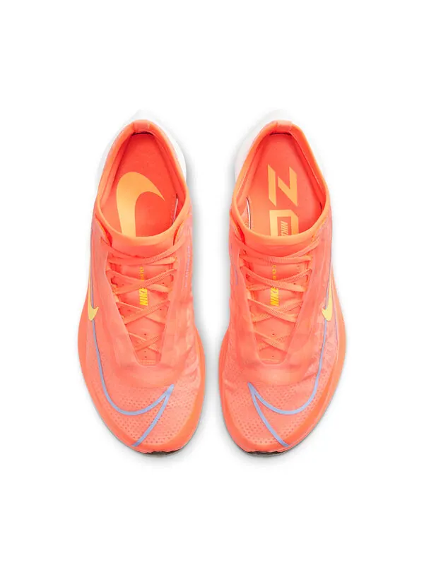 Кроссовки зум флай 3 Nike — изображение 4 из 4, синий/оранжевый