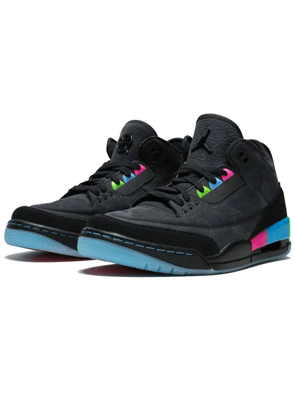 Кроссовки 3 ретро Air Jordan — изображение 3 из 4, черный